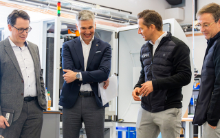 GFH GmbH Besuch Oberbürgermeister Moser