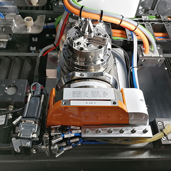 Laserdrehen Gegenspindel Duese