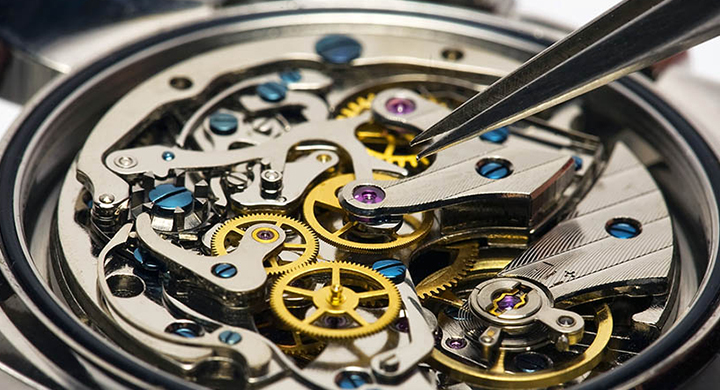 Laser machine for watch making